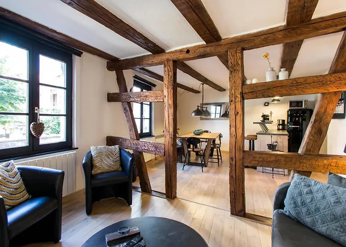 아파트 La Maison Du Batelier - Quartier Historique Petite Venise 콜마